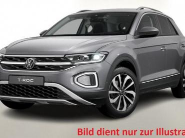 VW T-Roc 1.5 TSI DSG Style MATRIX-LED-SCHEINWERFER el. Heckklappe ACC-Tempomat Rückfahrkamera PDC vorne+hinten Parkassist SHZ Climatronic Sunset APP-CONNECT Alufelgen 17 Zoll  Tageszulassung