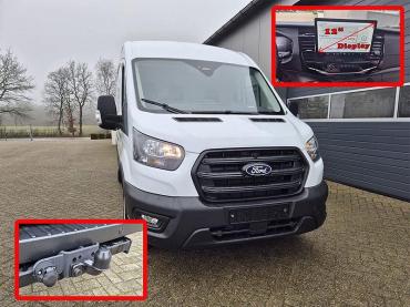 Ford Transit  L2H2 2.0 EcoBlue 130PS Trend 3,5t 3-Sitzer AHK Sitzheizung Lenkradheizung Frontscheibe beheizb. Klimaautomatik Bluetooth DAB Apple CarPlay Android Auto PDC v+h Rückf.Kamera Tempomat Tageszulassung