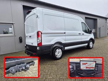 Ford Transit  L2H2 2.0 EcoBlue 130PS Trend 3,5t 3-Sitzer AHK Sitzheizung Lenkradheizung Frontscheibe beheizb. Klimaautomatik PDC v+h Rückf.Kamera Bluetooth DAB Apple CarPlay Android Auto Tempomat Ganzj.Reifen Tageszulassung