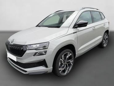 Fahrzeug ansehen: Skoda Karoq 2.0TDI Sportline DSG 4x4 AHK Matrix Pano Sound Leder 19 Zoll Tageszulassung Skoda Karoq 2.0TDI Sportline DSG 4x4 AHK Matrix Pano Sound Leder 19 Zoll Tageszulassung