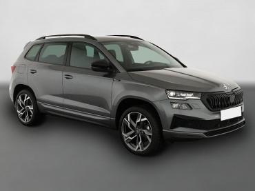 Skoda Karoq 2.0 TDI DSG 4x4 Sportline, Matrix, Teilleder, Navi, Side, 5-J. Garantie Tageszulassung