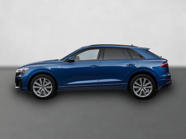 Fahrzeug ansehen: Audi Q8 55 TFSI qu.tiptr. S-Line schwarz+*Head_up*AHK*21Z Gebrauchtwagen Audi Q8 55 TFSI qu.tiptr. S-Line schwarz+*Head_up*AHK*21Z Gebrauchtwagen