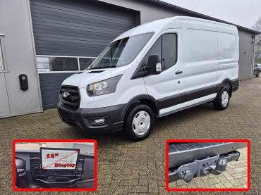 Ford Transit  L2H2 2.0 EcoBlue 130PS Trend 3,5t 3-Sitzer AHK Sitzheizung Lenkradheizung Frontscheibe beheizb. Klimaautomatik Bluetooth DAB Apple CarPlay Android Auto PDC v+h Rückf.Kamera Tempomat Tageszulassung