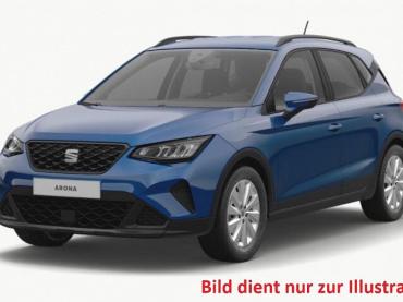 Seat Arona 1.0TSI Style VAMOS LED-Scheinwerfer SHZ Climatronic Alufelgen 16 Zoll Sunset PDC hinten Full-Link Tempomat Asp. el. anklappbar Licht- und Regensensor Herstellergarantie 5 Jahre oder 100.000km Reserverad  Tageszulassung