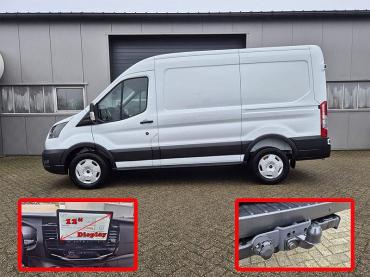 Ford Transit  L2H2 2.0 EcoBlue 130PS Trend 3,5t 3-Sitzer AHK Sitzheizung Lenkradheizung Frontscheibe beheizb. Klimaautomatik PDC v+h Rückf.Kamera Bluetooth DAB Apple CarPlay Android Auto Tempomat Ganzj.Reifen Tageszulassung