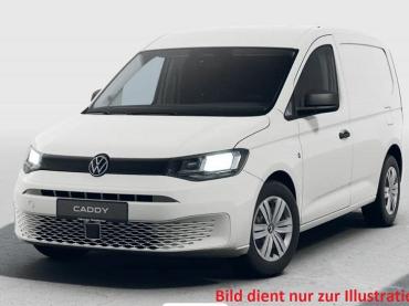 VW Caddy Kasten Cargo 2.0TDI DSG PDC hinten Ganzjahresreifen Radio Ready2Discover SHZ Licht- und Sichtpaket Klimaanlage Stoßfänger in Wagenfarbe lackiert Komfortpaket Verstärkte Federn Beipack f. Hinterachse  Tageszulassung