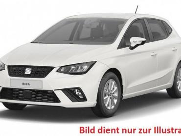 Seat Ibiza 1.0 Reference Alufelgen 15 Zoll Enjoy PDC hinten SHZ Tempomat Full-Link Nebelscheinwerfer Beifahrersitz höhenverstellbar Klimaanlage LED-Scheinwerfer Beifahrersitz höhenverstellbar MF-Lenkrad  Tageszulassung