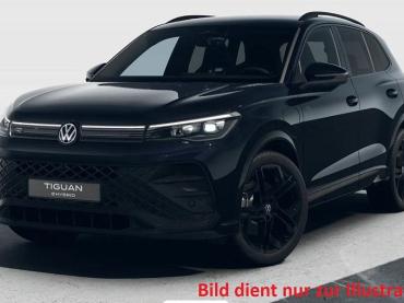 VW Tiguan 1.5 TSI eHybrid DSG R-LINE BLACK STYLE PAKET Alufelgen 20 Zoll York AHK Navi Discover Media PANORAMADACH IQ-Drive High-Paket Progressivlenkung LED-PLUS-SCHEINWERFER Park Assist Pro  Tageszulassung