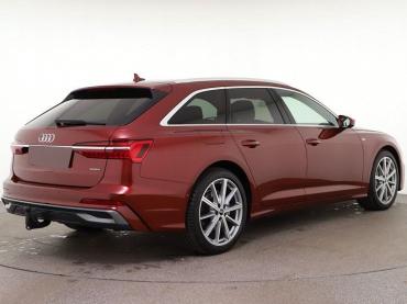 Audi A6 50 TFSI e S tronic S line HD Matrix 360° B&O HuD Pano DCC ACC Navi AHK App 20" Gebrauchtwagen