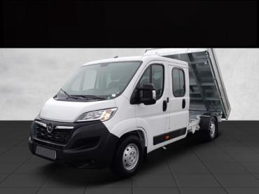 Opel Movano DoKa 3,5t L3 3-Seiten-Kipper AHK Rückfahrkam. Temp Tel.-Vorb. PDC Berganfahrass. Tageszulassung