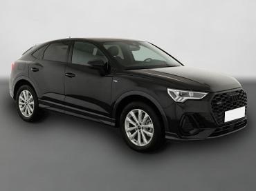Audi Q3 Sportback 40 TDI qu S-LINE, AHK, Optik schwarz, Navi, Kamera, el. Klappe, 4-J. Garantie Tageszulassung