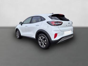 Fahrzeug ansehen: Ford Puma  Titanium 1.0 EcoBoost Hybrid 125PS Automatik Klimaautomatik Sitzheizung Lenkradheizung Frontscheibe beheizb. LED-Scheinwerfer Ford-Navi SYNC4 Bluetooth Apple CarPlay Android Auto PDC 17-LM Tageszulassung Ford Puma  Titanium 1.0 EcoBoost Hybrid 125PS Automatik Klimaautomatik Sitzheizung Lenkradheizung Frontscheibe beheizb. LED-Scheinwerfer Ford-Navi SYNC4 Bluetooth Apple CarPlay Android Auto PDC 17-LM Tageszulassung