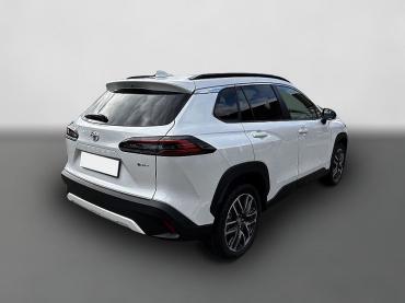 Fahrzeug ansehen: Toyota Corolla Cross Style Teamplayer Hybrid 2,0-l-VVT-i Systemleist... EU Reimport Neuwagen Toyota Corolla Cross Style Teamplayer Hybrid 2,0-l-VVT-i Systemleist... EU Reimport Neuwagen