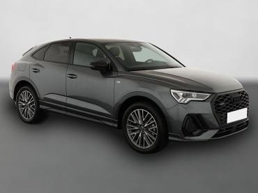 Audi Q3 Sportback 40 TDI qu S-LINE, AHK, 19-Zoll, Optik schwarz, Navi, Kamera, el. Klappe, 4-J. Garantie Tageszulassung