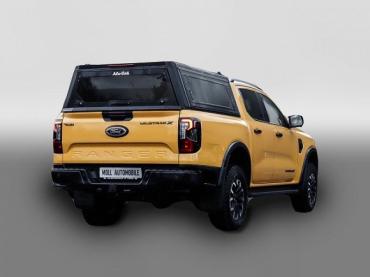 Ford Ranger Wildtrak X Doka 205PS Auto. m. Rollo Techno 72 Audio 106 AHK Navi Leder Digitales Cockpit Gebrauchtwagen