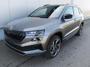 Skoda Karoq 2.0TDI Sportline DSG 4x4 AHK Matrix Pano Sound Leder 19 Zoll Tageszulassung