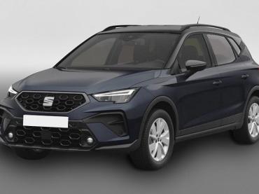 Seat Arona 1.0TSI DSG FACELIFT Style SHZ Alarmanlage Voll-LED-Scheinwerfer ACC-Tempomat AHK-Vorbereitung Parkassist PDC vorne+hinten Rückfahrkamera Kessy Trend-Plus Paket Ablagenpaket Virtual Cockpit Climatronic Full-Link Alufelgen 16 Zoll  Tageszulassung