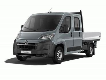 Opel Movano Pritschenwagen Doppelkabine L3 3.5t verstärkt Opel 2.2 BlueHDi 140 103 kW (140 PS) 6-Gang 2.2 BlueHDi 140 6-Gang Neuwagen