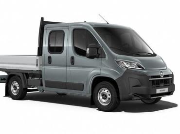 Opel Movano Pritschenwagen Doppelkabine L3 3.5t verstärkt Opel 2.2 BlueHDi 180 132 kW (180 PS) 8-Gang Automatikgetriebe 2.2 BlueHDi 180 8-Gang Automatikgetriebe Tageszulassung