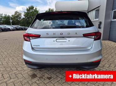 Skoda Fabia  1.0 TSI 115PS DSG Selection 5-türig Rückf.Kamera Parksensoren Sitzheizung Multifunktionslenkrad Klima Skoda-Radio Bluetooth Touchscreen Tempomat Nebelsch. Apple CarPlay + Android Auto Tageszulassung