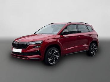 Fahrzeug ansehen: Skoda Karoq 1,5 TSI DSG Sportline 2ZKli AHK ACC Canton PDC ... Tageszulassung Skoda Karoq 1,5 TSI DSG Sportline 2ZKli AHK ACC Canton PDC ... Tageszulassung