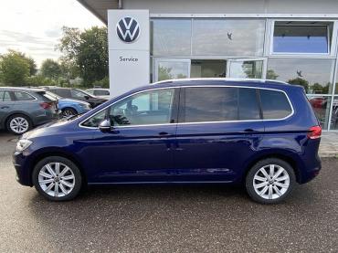 VW Touran 2.0 TDI DSG Highline 7-SITZER+NAVI+LED+AH Jahreswagen