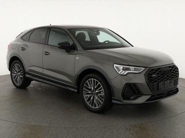 Audi Q3 Sportback 40 TDI qu S-LINE, AHK, 19-Zoll, Optik schwarz, Navi, Kamera, el. Klappe Tageszulassung