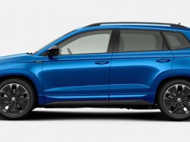 Fahrzeug ansehen: Skoda Karoq Skoda Sportline 1.5 TSI 110 kW (150 PS) 7-Gang-DSG 1.5 TSI 7-Gang-DSG Neuwagen Skoda Karoq Skoda Sportline 1.5 TSI 110 kW (150 PS) 7-Gang-DSG 1.5 TSI 7-Gang-DSG Neuwagen