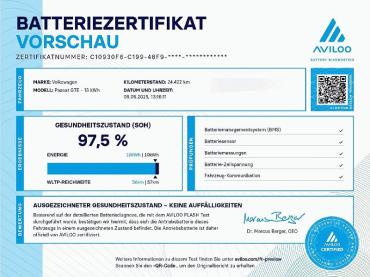 VW Passat Variant 1.4 eHybrid GTE Gebrauchtwagen