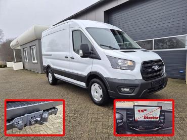 Ford Transit  L2H2 2.0 EcoBlue 130PS Trend 3,5t 2-Sitzer AHK Sitzheizung Lenkradheizung Frontscheibe beheizb. Klimaautomatik PDC v+h Rückf.Kamera Bluetooth DAB Apple CarPlay Android Auto Tempomat Ganzj.Reifen Tageszulassung