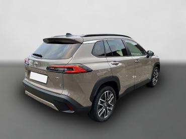 Fahrzeug ansehen: Toyota Corolla Cross Style Teamplayer Hybrid 2,0-l-VVT-i Systemleist... EU Reimport Neuwagen Toyota Corolla Cross Style Teamplayer Hybrid 2,0-l-VVT-i Systemleist... EU Reimport Neuwagen