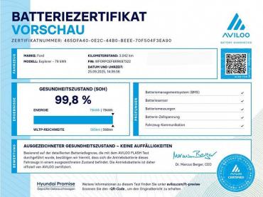 Ford Explorer PREMIUM AWD 79kWh Finanzierung ab 3,99 Gebrauchtwagen