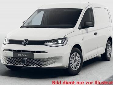 VW Caddy Kasten Cargo 2.0TDI PDC hinten LED-Scheinwerfer SHZ Licht- und Sichtpaket Tempomat AHK fest MF-Lederlenkrad APP-CONNECT Fahrersitz mit MAL+LWS Klimaanlage Stoßfänger in Wagenfarbe lackiert  Tageszulassung