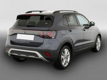 VW T-Cross 1.0 TSI DSG Life, AHK, IQ.Light, Kamera, ACC, Side, Winter, 17-Zoll Tageszulassung