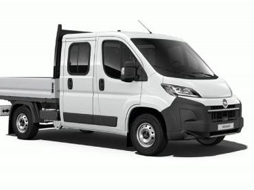 Opel Movano Pritschenwagen Doppelkabine L3 3.5t verstärkt Opel 2.2 BlueHDi 140 103 kW (140 PS) 6-Gang 2.2 BlueHDi 140 6-Gang Neuwagen