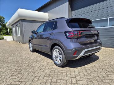 VW T-Cross  1.0 TSI 116PS DSG Life LED-Matrix-Scheinwerfer Klimaautomatik Sitzheizung PDC Rückf.Kamera 17-LM abged.Scheiben 2xKeyless DAB+ Bluetooth Touchscreen Apple CarPlay Android Auto Tageszulassung