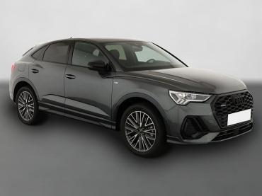 Audi Q3 Sportback 45 TFSI qu S-LINE, AHK, 19-Zoll, Optik schwarz, Navi, Kamera, el. Klappe Tageszulassung
