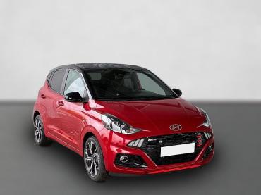 Hyundai i10 N-Line 1.0 T-GDI 5MT 90 PS  / Sitz & Lenkr.Heiz./ Klimaautom./ Carplay / PDC m.Kamera / ALU16 Tageszulassung