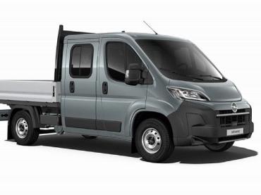 Opel Movano Pritschenwagen Doppelkabine L3 3.5t verstärkt Opel 2.2 BlueHDi 180 132 kW (180 PS) 8-Gang Automatikgetriebe 2.2 BlueHDi 180 8-Gang Automatikgetriebe Neuwagen