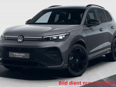 VW Tiguan 1.5 TSI eHybrid DSG R-LINE BLACK STYLE PAKET Alufelgen 20 Zoll York AHK Navi Discover Media PANORAMADACH IQ-Drive High-Paket Progressivlenkung LED-PLUS-SCHEINWERFER Park Assist Pro  Tageszulassung