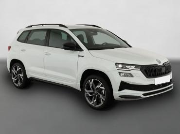 Skoda Karoq 2.0 TSI DSG 4x4 Sportline, AHK, Navi, Teilleder, Side, 5 J.-Garantie Tageszulassung