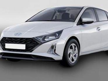 Hyundai i20 1.0 T-GDI DCT NAVIGATIONSSYSTEM SHZ MF-Lederlenkrad beheizbar Klimaanlage Rückfahrkamera PDC hinten abgedunkelte Scheiben Lichtsensor 4x el. Fensterheber  Tageszulassung