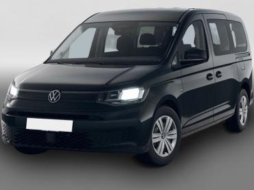 VW Caddy 2.0TDI DSG Climatronic AHK-VORBEREITUNG PDC vorne+hinten Rückfahrkamera SHZ APP-CONNECT Licht- und Sichtpaket MF-Lederlenkrad 7-Sitzer lackierte Stoßfänger Verlängerte Herstellergarantie auf 4 Jahre oder 100.000km  Tageszulassung
