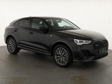 Audi Q3 Sportback 40 TDI qu S-LINE, AHK, 19-Zoll, Optik schwarz, Navi, Kamera, el. Klappe Tageszulassung