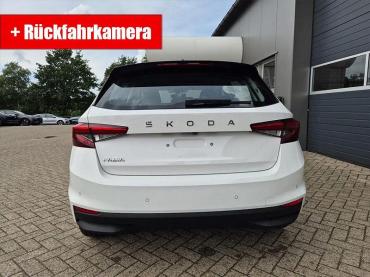 Skoda Fabia  1.0 TSI 115PS DSG Selection 5-türig Rückf.Kamera Parksensoren Sitzheizung Multifunktionslenkrad Klima Skoda-Radio Bluetooth Touchscreen Tempomat Nebelsch. Apple CarPlay + Android Auto Tageszulassung