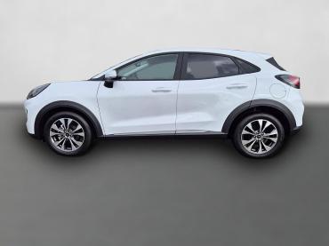 Ford Puma  Titanium 1.0 EcoBoost Hybrid 125PS Automatik Klimaautomatik Sitzheizung Lenkradheizung Frontscheibe beheizb. LED-Scheinwerfer Ford-Navi SYNC4 Bluetooth Apple CarPlay Android Auto PDC 17-LM Tageszulassung