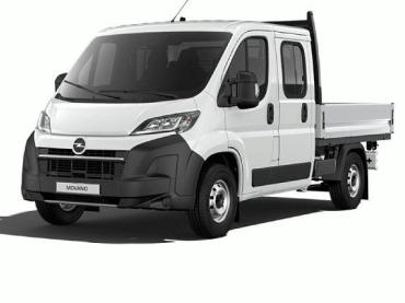 Opel Movano Pritschenwagen Doppelkabine L3 3.5t verstärkt Opel 2.2 BlueHDi 140 103 kW (140 PS) 6-Gang 2.2 BlueHDi 140 6-Gang Neuwagen