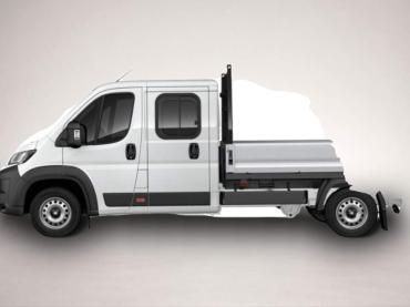 Fiat Ducato Pritsche DoKa 35 AT L4 7S TechP Temp Kam