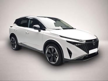 Fahrzeug ansehen: Nissan Qashqai 1.3 DIG-T MHEV AUTO. MJ27 TEKNA PREMIUM PAKET 2-FARBEN Nissan Qashqai 1.3 DIG-T MHEV AUTO. MJ27 TEKNA PREMIUM PAKET 2-FARBEN