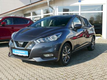 Nissan Micra Gunmetal grey metallic freie Werkstatt Autochampion24 Höhenkirchen